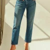 Denim | AMO Chelsea Crop Mineral Bluel