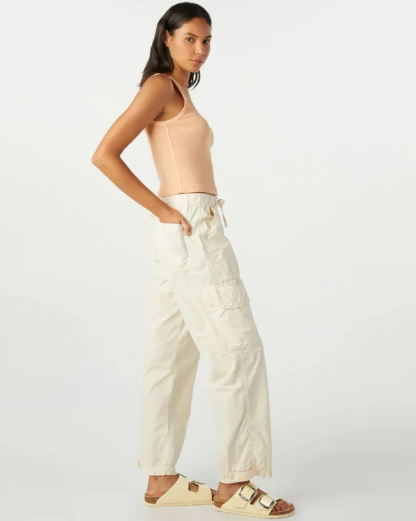 Pants | AMO Luisa Cargo Pant in Bone