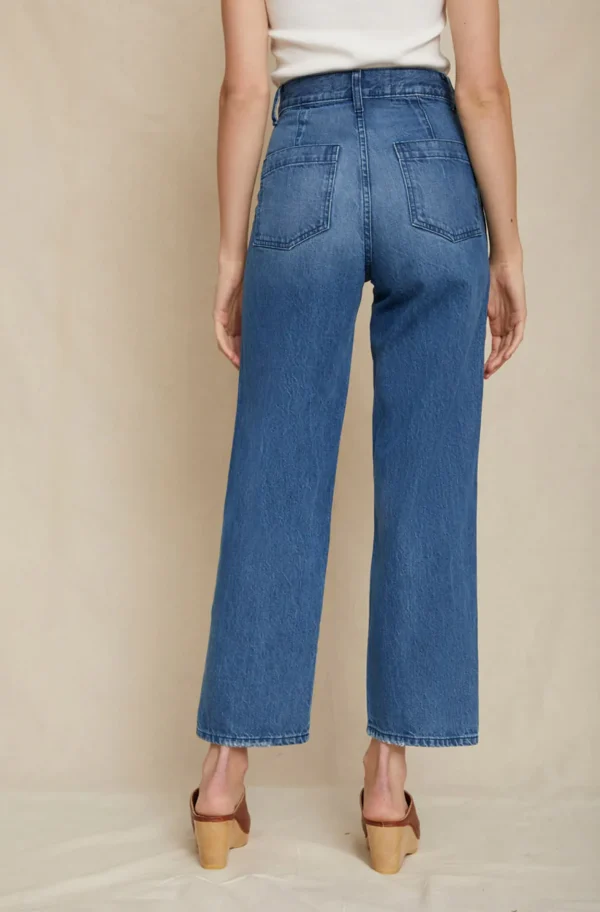 Denim | AMO Patch Pocket Jean Eternal Blue
