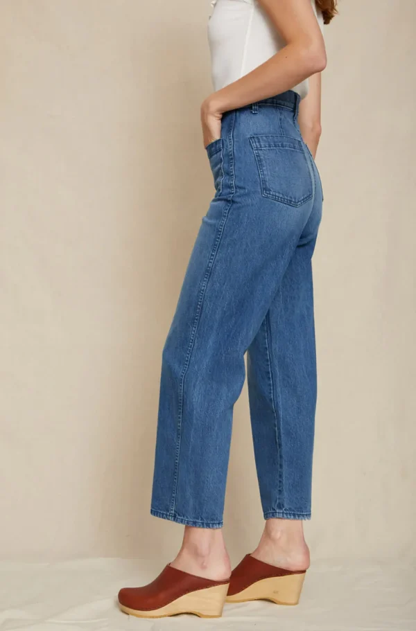 Denim | AMO Patch Pocket Jean Eternal Blue