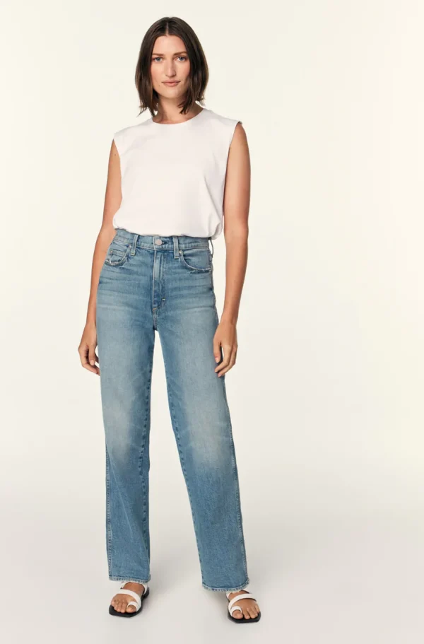 Denim | AMO Tricia High Rise Straight Joyous