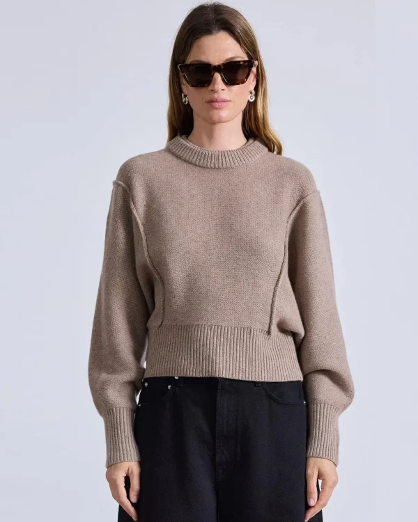 Sweaters | Apiece Apart Alina Dolman Walnut