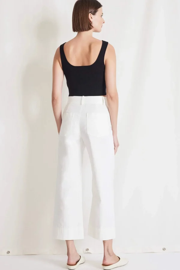Pants | Apiece Apart Classic Merida Pant Cream