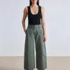 Pants | Apiece Apart Malou Wide Leg Pant Thyme