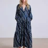 Dresses | Apiece Apart Trinidad Maxi Dress Navy Bias