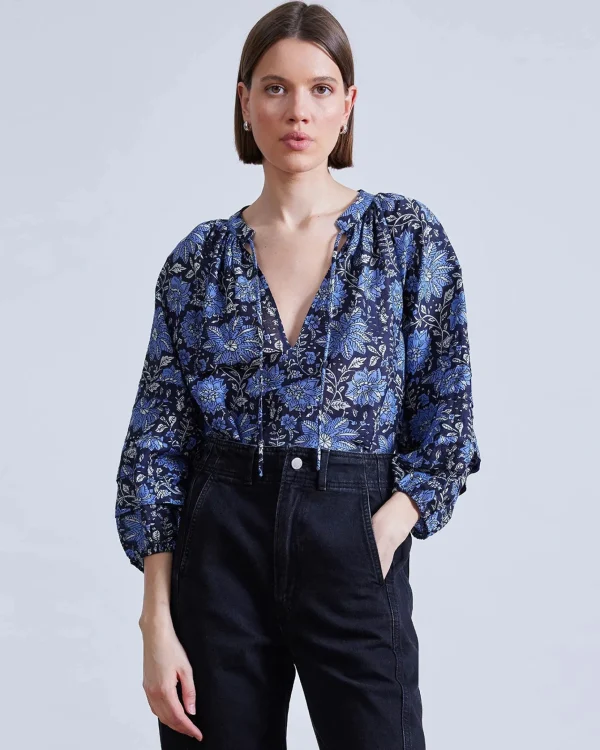Shirts + Tops | Apiece Apart Tule Top Heritage Sky