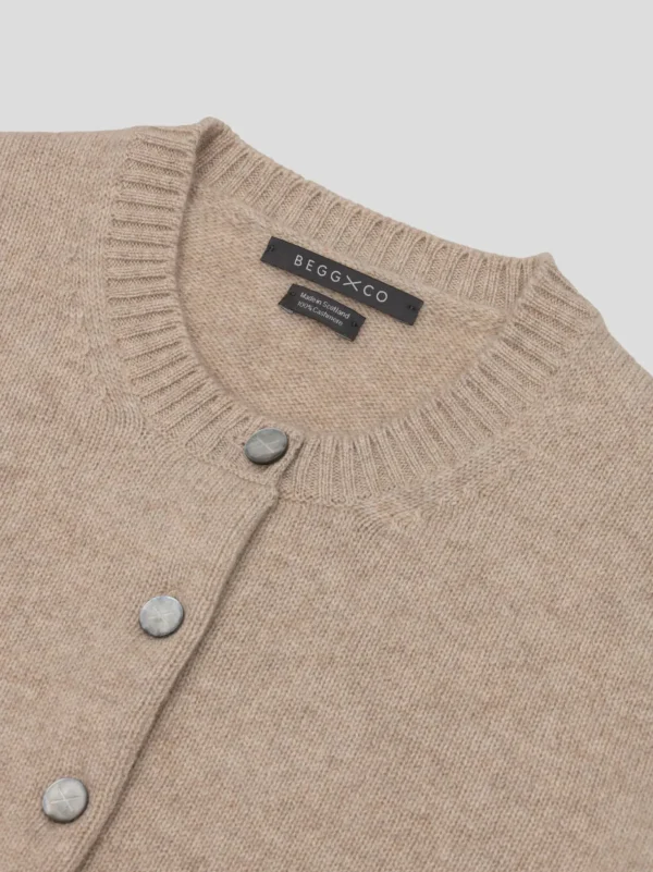 Sweaters | Begg x Co Hepburn Cardigan Dark Medium Dyed