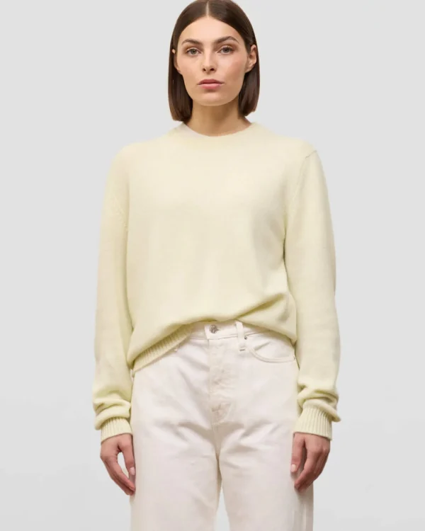 Sweaters | Begg x Co Hepburn Crew White Tea