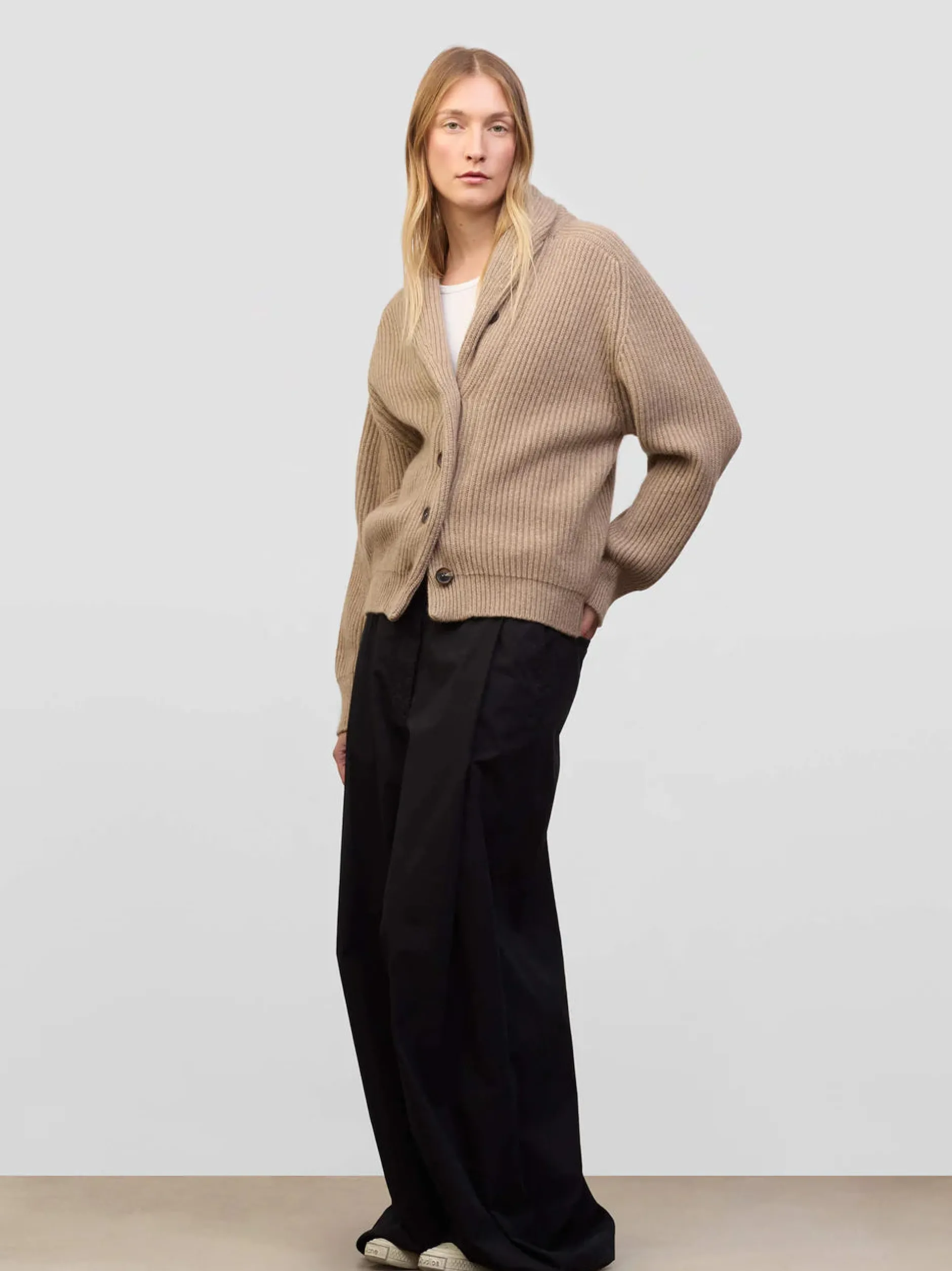 begg_x_co_mini_yacht_card_2-1.webp Sweaters | Begg x Co Mini Yacht Cardigan Brown Undyed