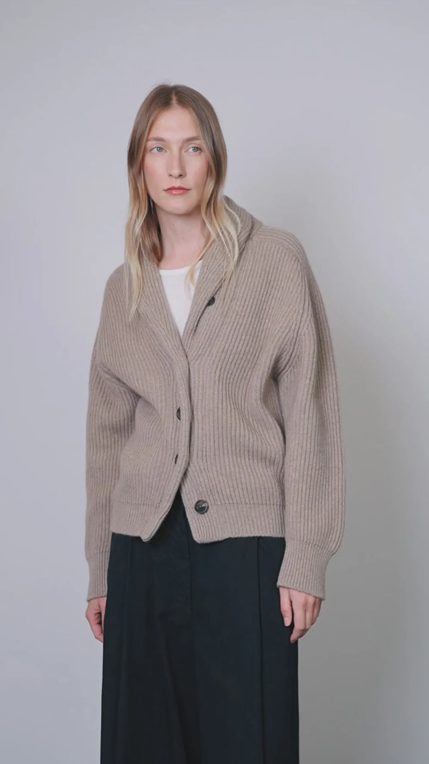 begg_x_co_mini_yacht_card_3-1.webp Sweaters | Begg x Co Mini Yacht Cardigan Brown Undyed