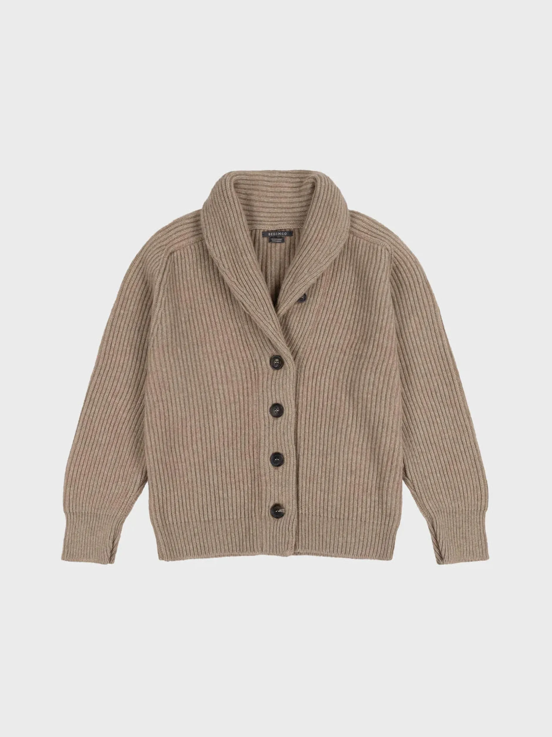 begg_x_co_mini_yacht_card_4-1.webp Sweaters | Begg x Co Mini Yacht Cardigan Brown Undyed