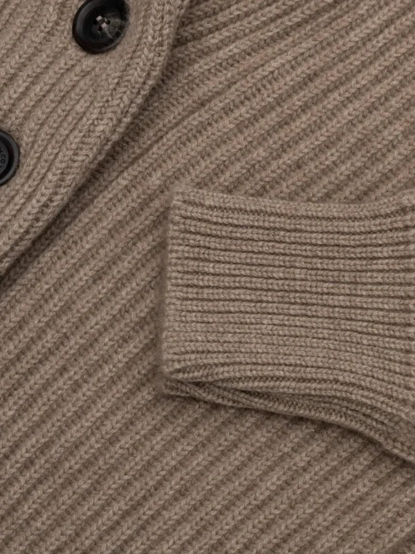 Sweaters | Begg x Co Mini Yacht Cardigan Brown Undyed
