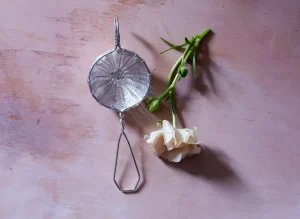 Provisions | Bellocq Silver Petite Basket Strainer