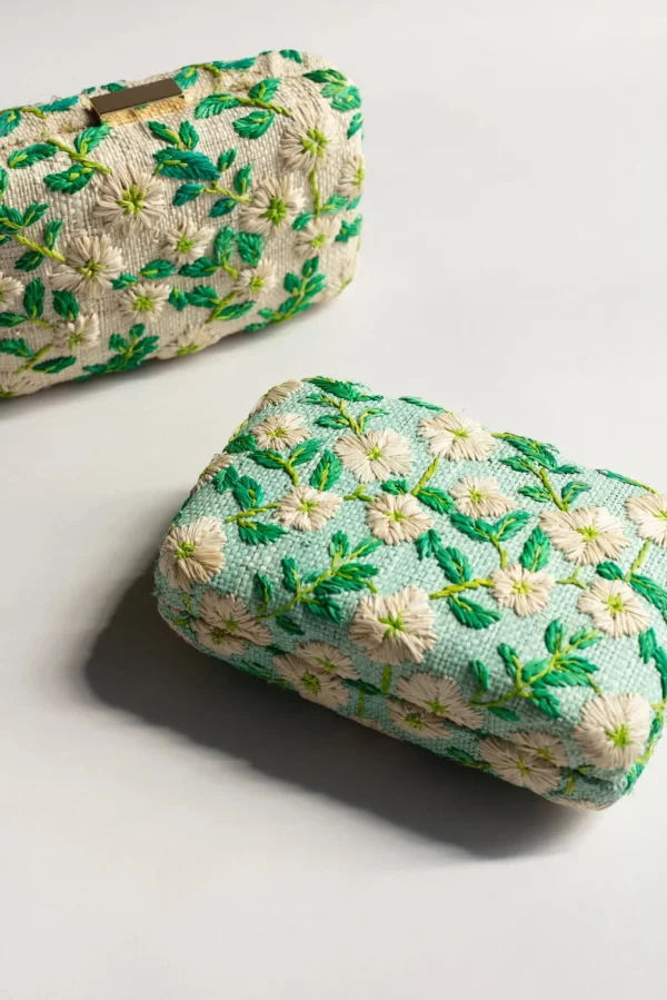 Bags | Thistle Hill Blue Iris Clutch