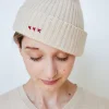 Hats | Brazeau Tricot Cashmere Knit Cap Tea Dip