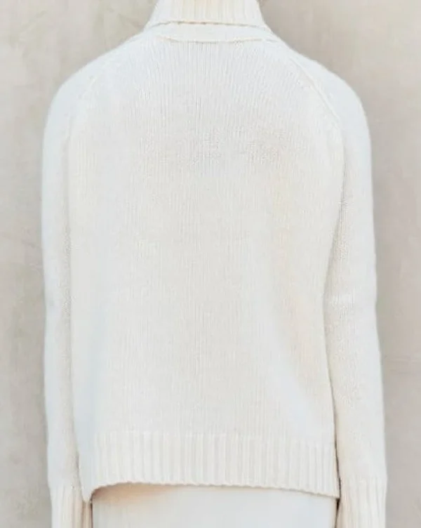 Sweaters | Brazeau Tricot Chunky Turtle Sweater Creme