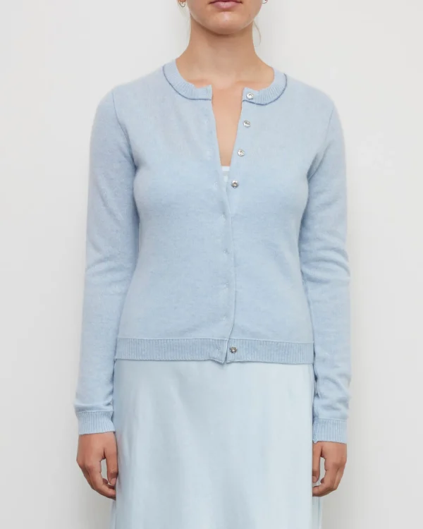 Sweaters | Brazeau Tricot Grace Sweater Chambray