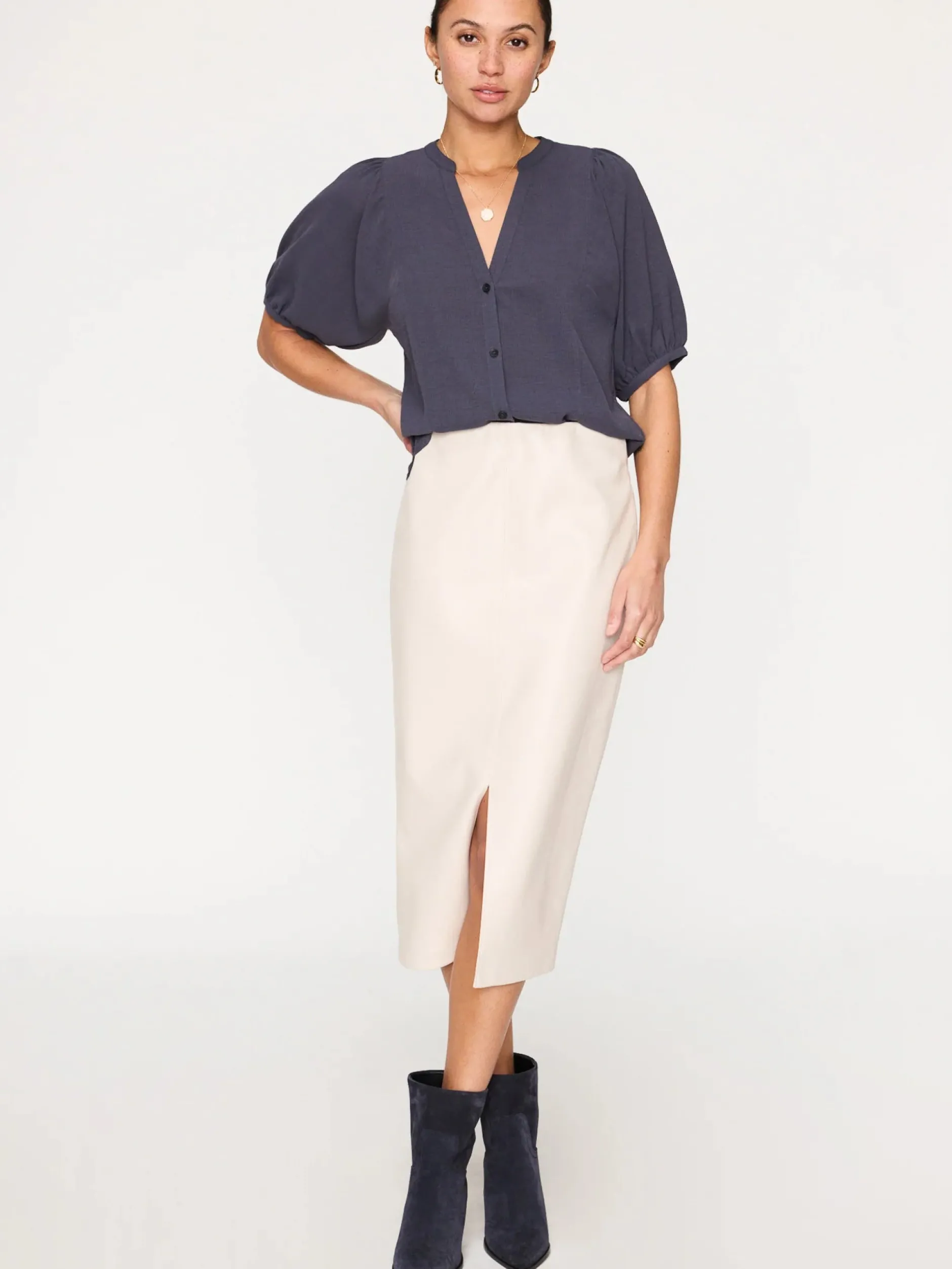 brochu_walker_east_blouse_4.webp Shirts + Tops | Brochu Walker East Blouse Slate