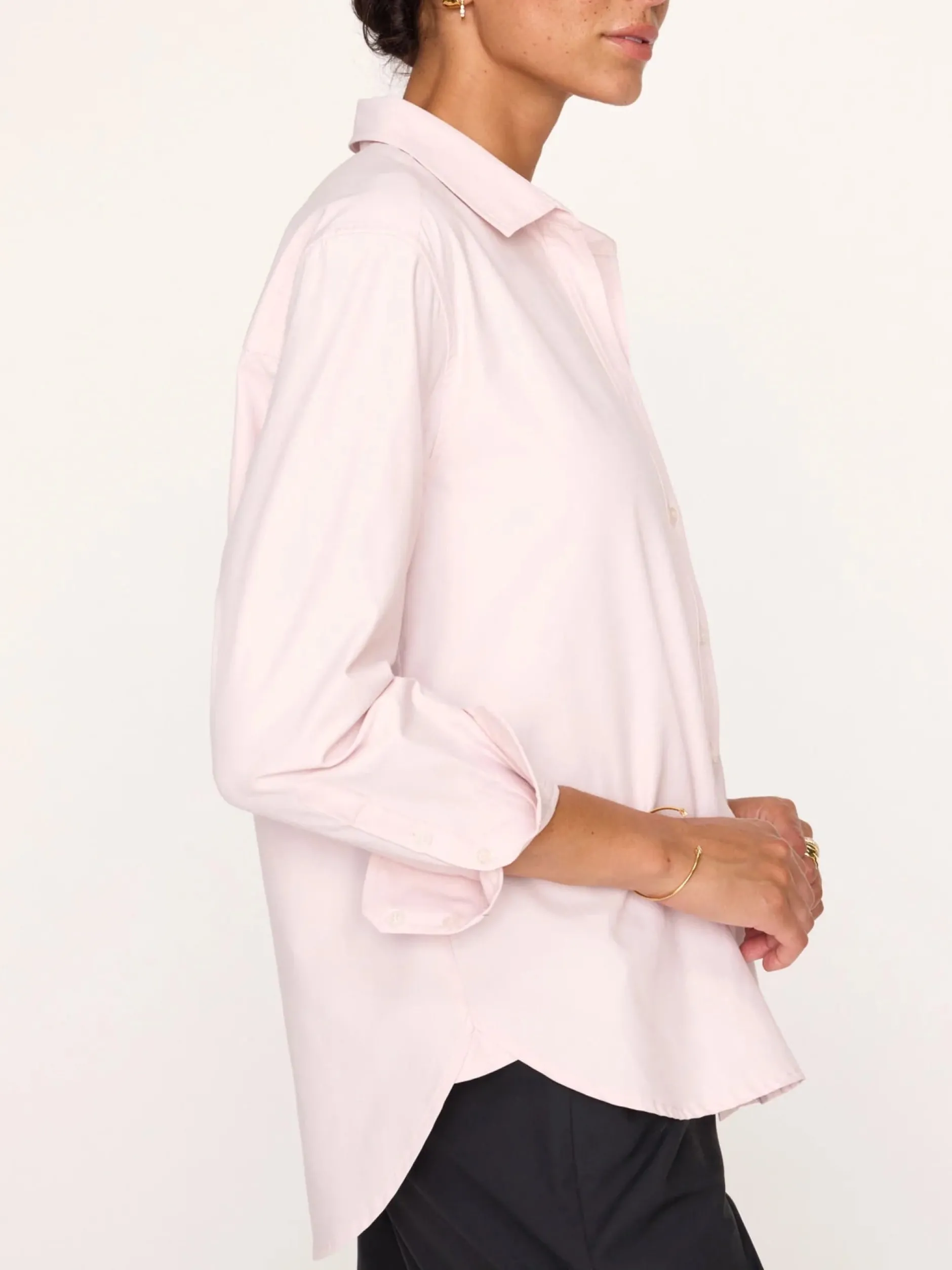 brochu_walker_everyday_sh_2-1.webp Shirts + Tops | Brochu Walker Everyday Shirt Rose Quartz
