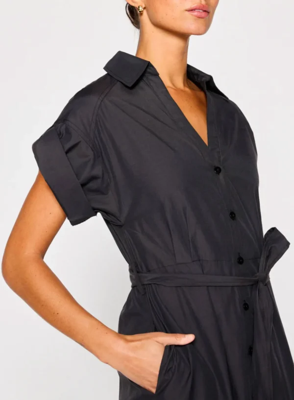 Dresses | Brochu Walker Fia Belted Dress Washed Black