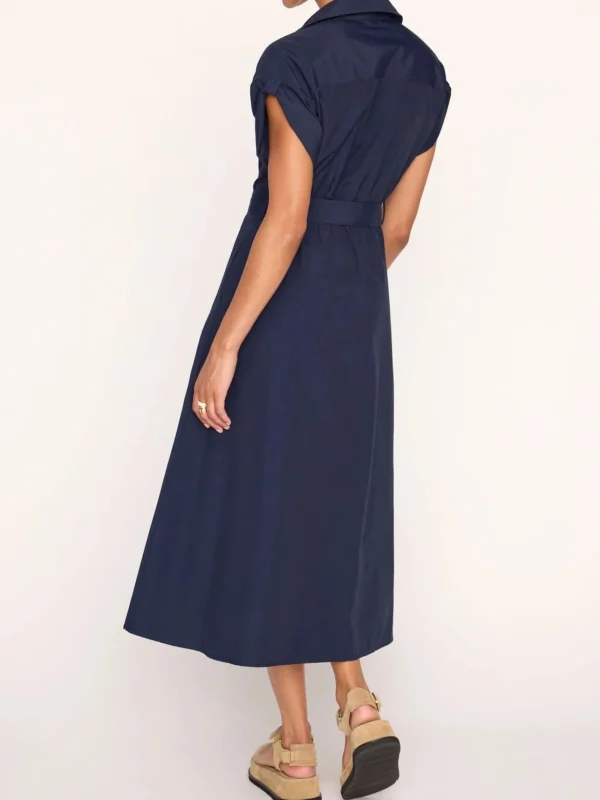 Dresses | Brochu Walker Fia Belted Dress Navy