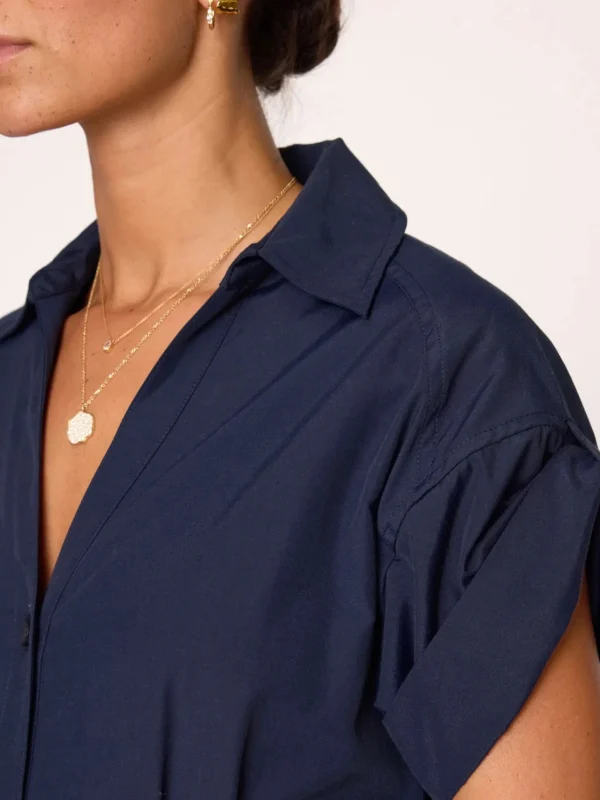 Dresses | Brochu Walker Fia Belted Dress Navy