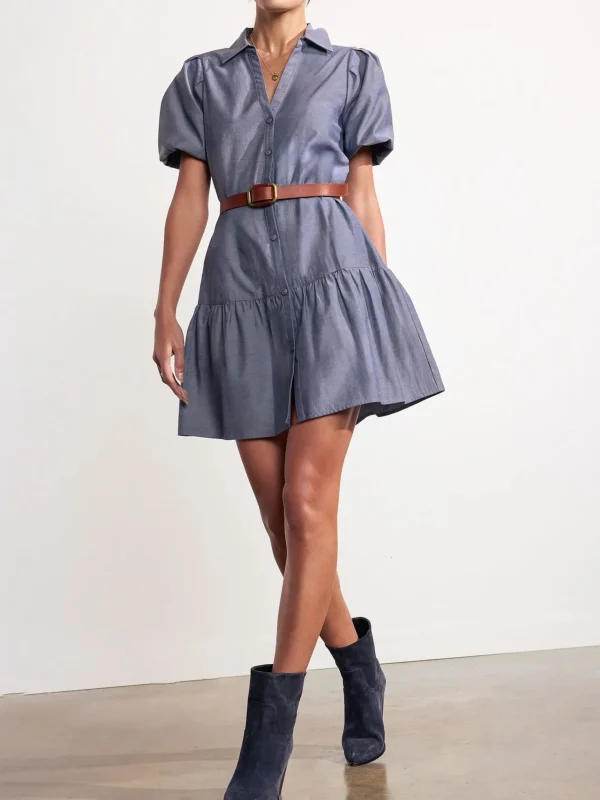 Dresses | Brochu Walker Havana Mini Dress Washed Slate