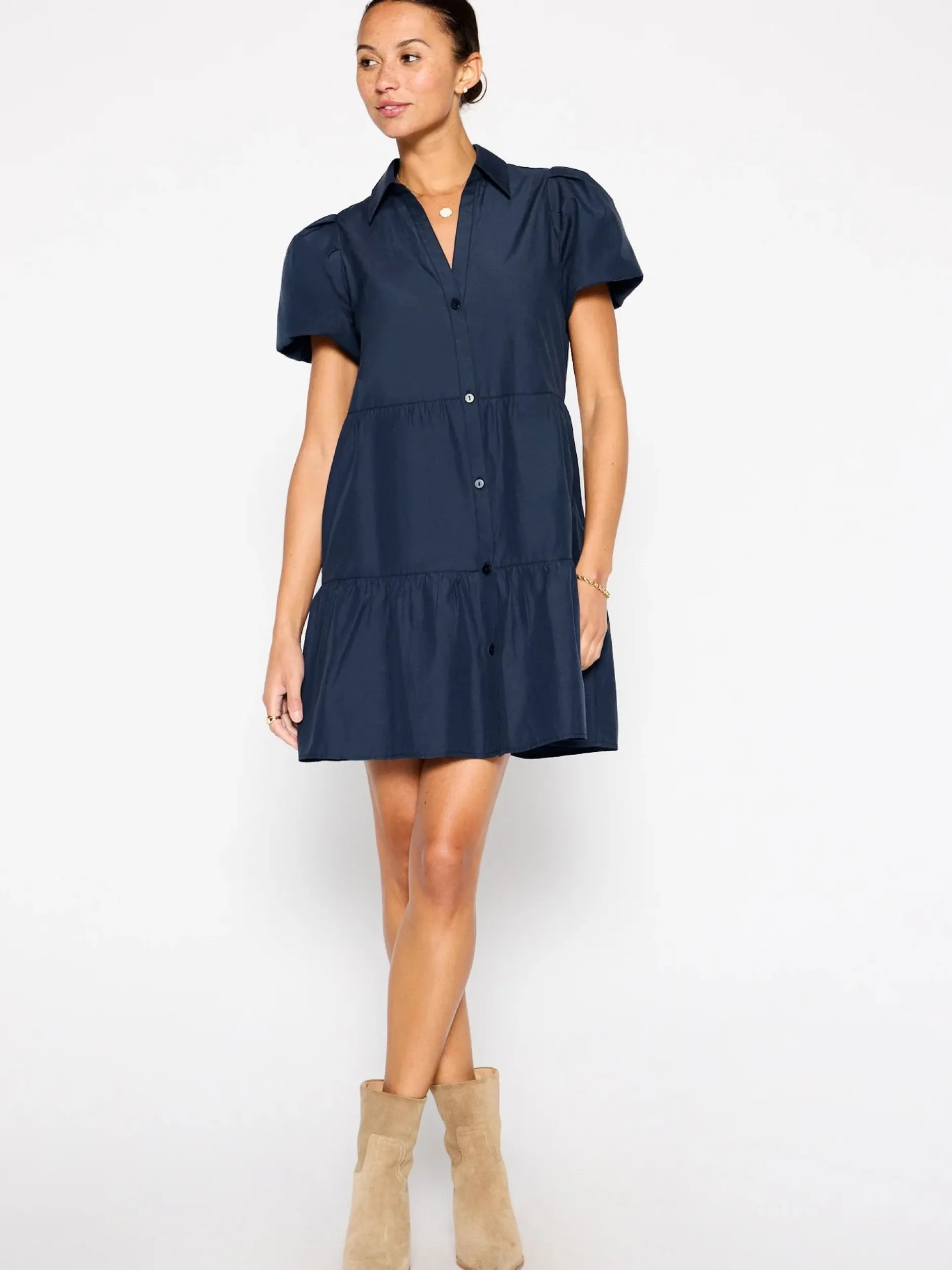 brochu_walker_havana_mini_1.webp Dresses | Brochu Walker Havana Mini Dress Navy