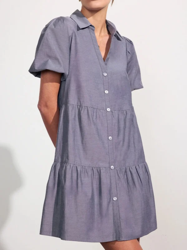 Dresses | Brochu Walker Havana Mini Dress Washed Slate