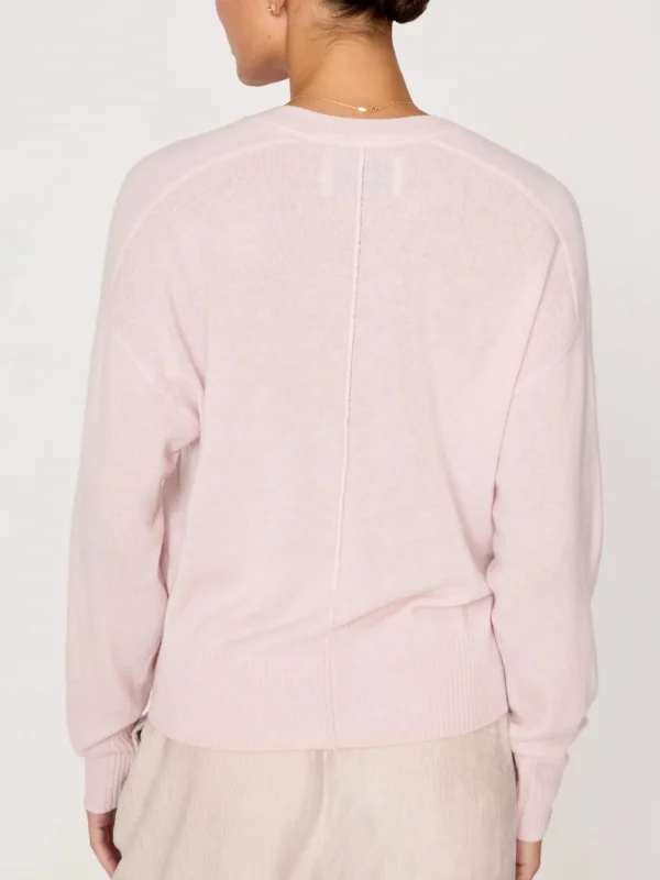 Sweaters | Brochu Walker Leia Vee Sweater Rose Quartz