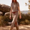 Dresses | Brochu Walker Lori Sleeveless Dress Otter Mélange