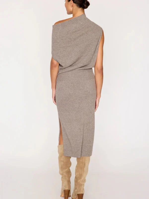 Dresses | Brochu Walker Lori Sleeveless Dress Otter Mélange