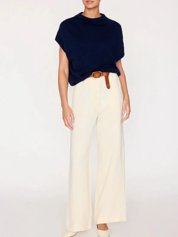 Sweaters | Brochu Walker Morten Funnel Neck Top Navy