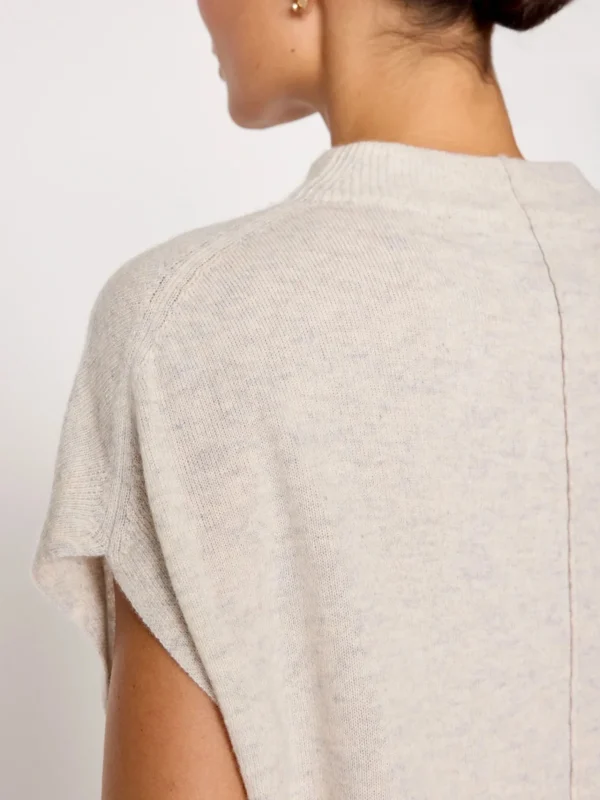 Sweaters | Brochu Walker Morten Funnel Neck Top Mist Melange