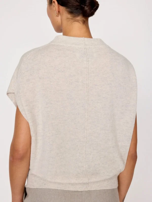 Sweaters | Brochu Walker Morten Funnel Neck Top Mist Melange