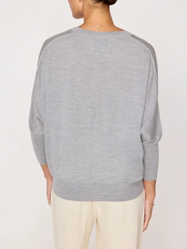 Sweaters | Brochu Walker Ursa Knit Top Mineral Grey Melange