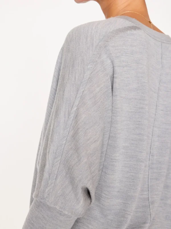 Sweaters | Brochu Walker Ursa Knit Top Mineral Grey Melange