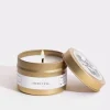 Candles | Brooklyn Candle Studio Sweet Fig Gold Travel Candle