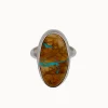 Jewelry | Carolyn Keys Lake Ring Boulder Turquoise