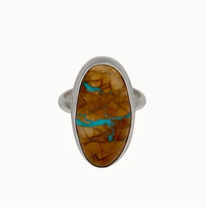 Jewelry | Carolyn Keys Lake Ring Boulder Turquoise