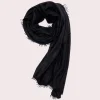 Scarves | Communitie Cashmere Felted Stole Black