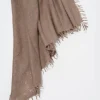 Scarves | Communitie Cashmere Felted Stole Dark Beige