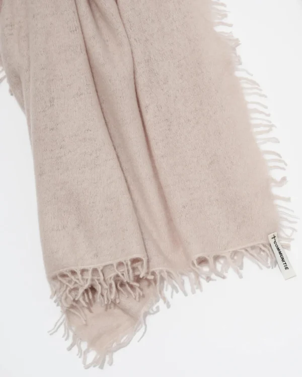 Scarves | Communitie Cashmere Felted Stole Light Beige