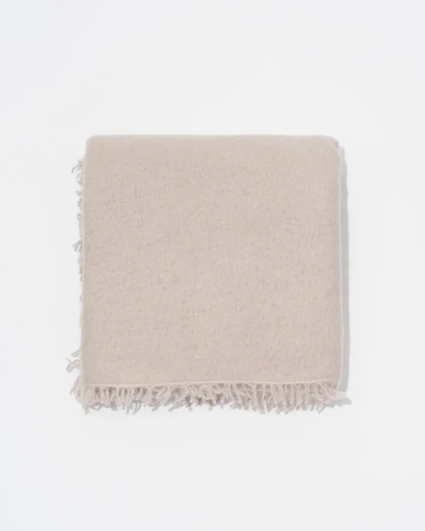 Scarves | Communitie Cashmere Felted Stole Light Beige