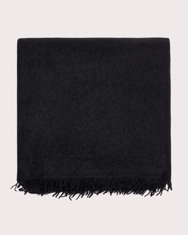 Scarves | Communitie Cashmere Felted Stole Black