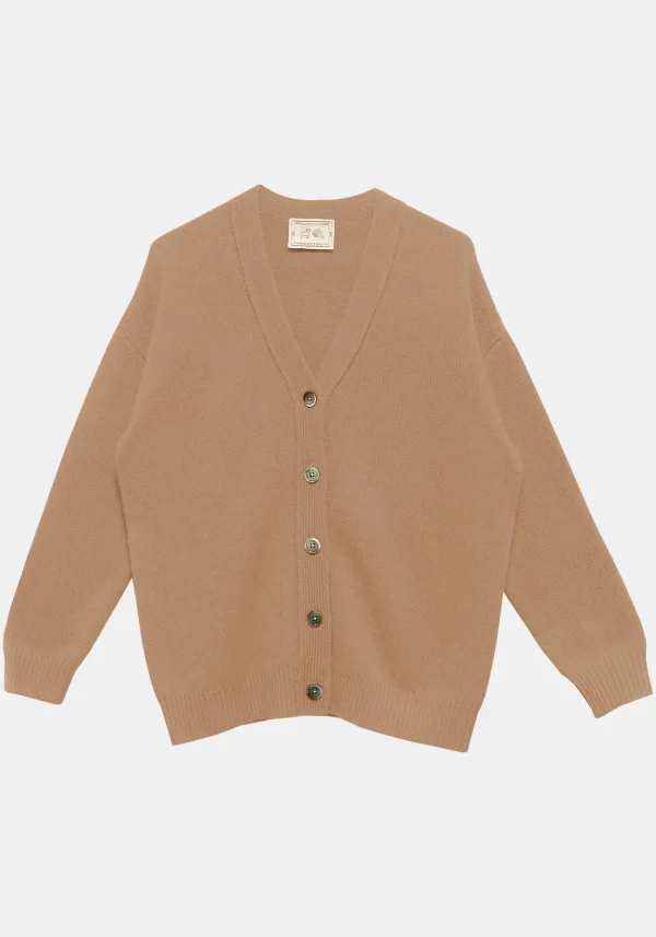 Sweaters | Demylee Elirch Cashmere Cardigan Camel