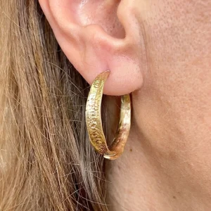 Jewelry | Emilie Shapiro Large Seagrass Hoops