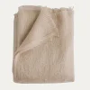 Throws | Evangeline Mohair Throw Rose
