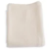 Throws | Evangeline Simple Cotton Bed Blanket Natural