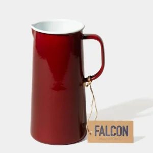 Home Decor | Pillows | Falcon Enamelware 3 Pint Pitcher Burgundy
